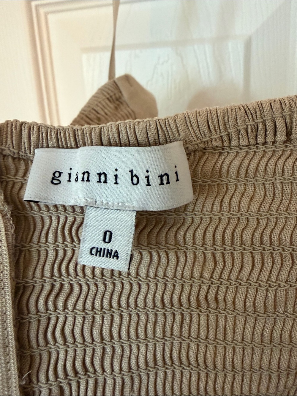 Twist Halter Romper in Nude (Gianni Bini - Dillard’s) - Picture 8 of 8